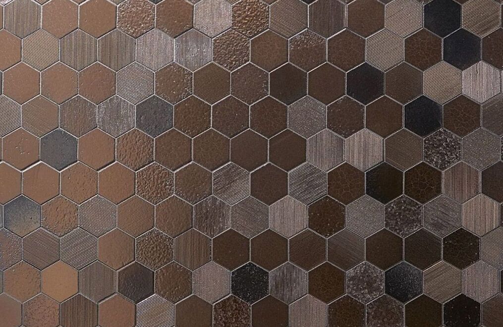 Art Lava Metallic Hexagon by Soho Studio - Image 3