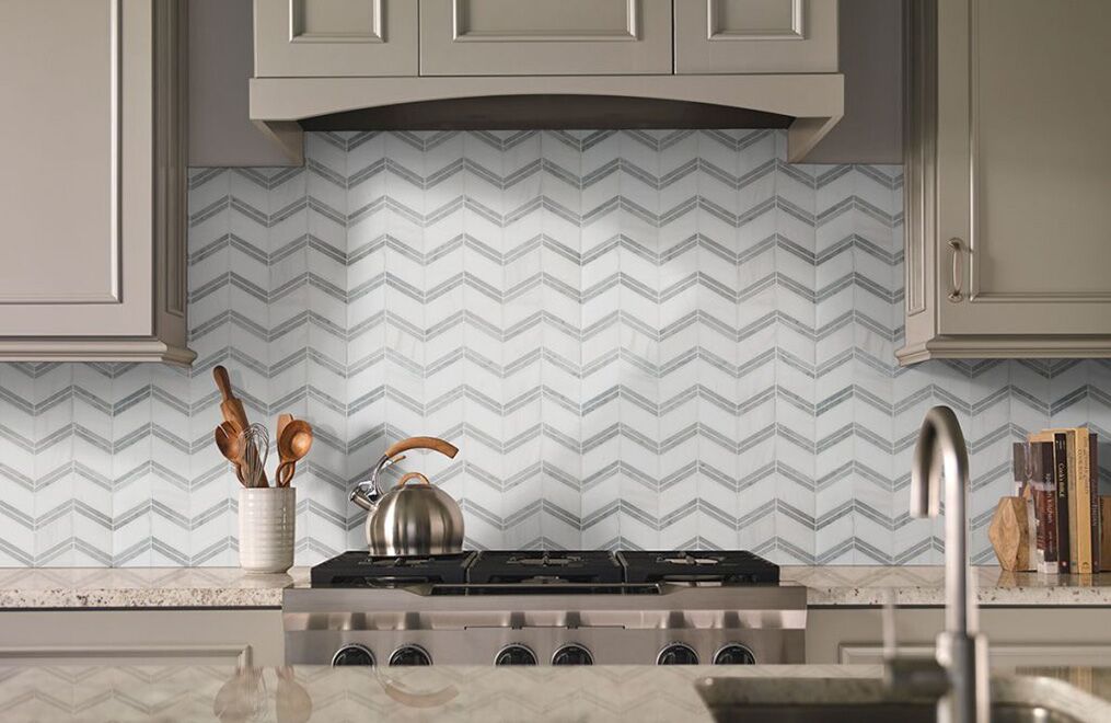 Bianco Dolomite Mosaic Collection - Image 6