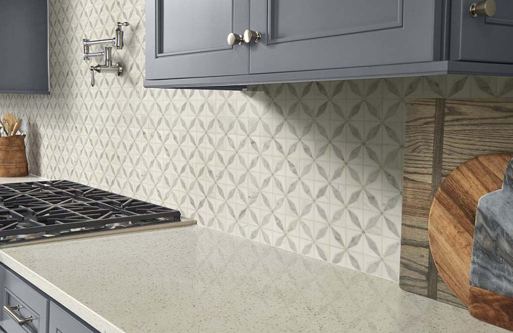 Bianco Dolomite Mosaic Collection - Image 7