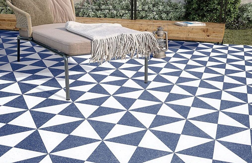 GeoPrism Terrazzo by Elizabeth Sutton and Soho Studio