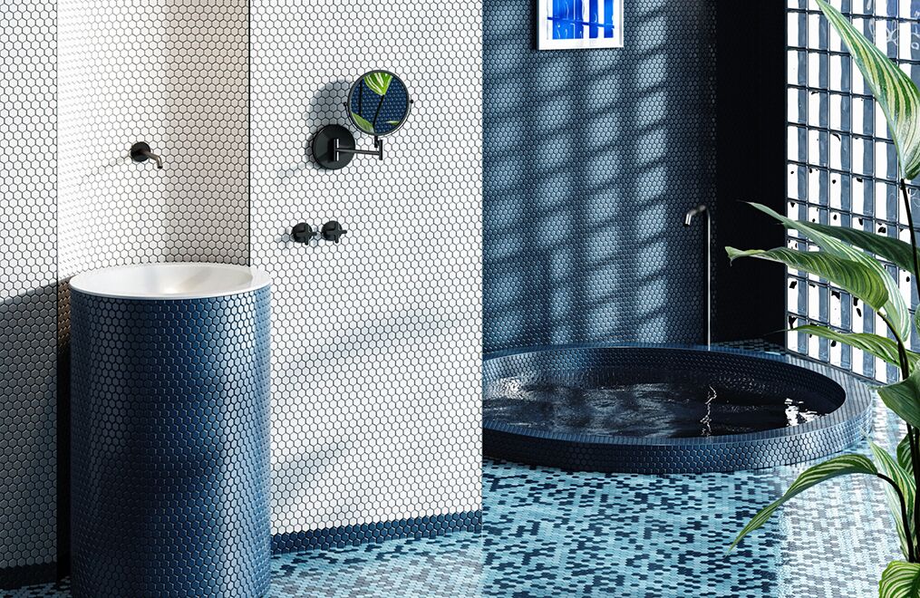 Eden Floor and Wall Mosaic Tile: Modern Design Choice - SS Tile