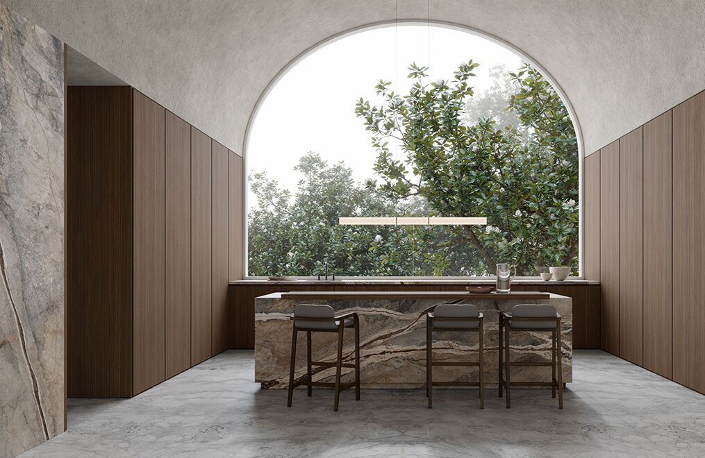 Aeterna Marble Inspired Slab Collection