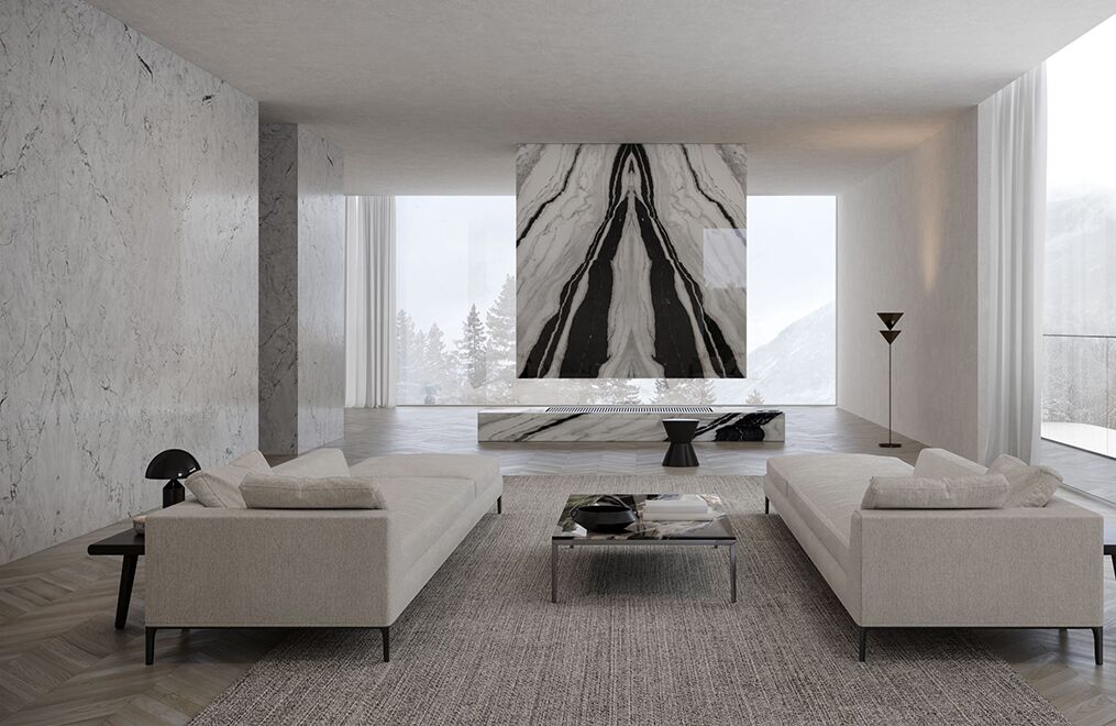 Aeterna Marble Inspired Slab Collection - Bookmatched - Image 25