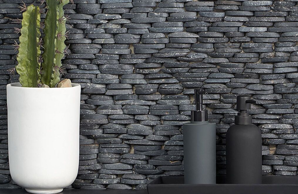 Sliced Stacked Pebblestone Collection