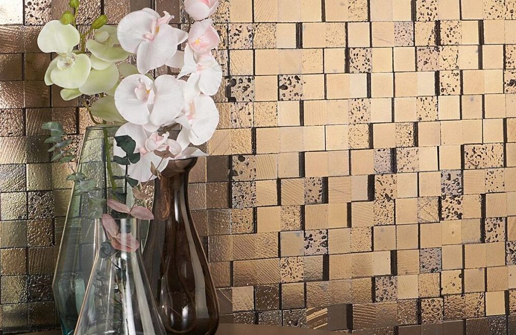 Art Lava Blocks 3d Metallic by Soho Studio