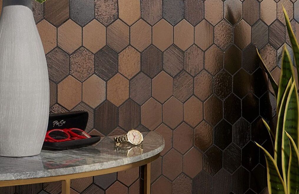 Art Lava Metallic Hexagon by Soho Studio - Image 2