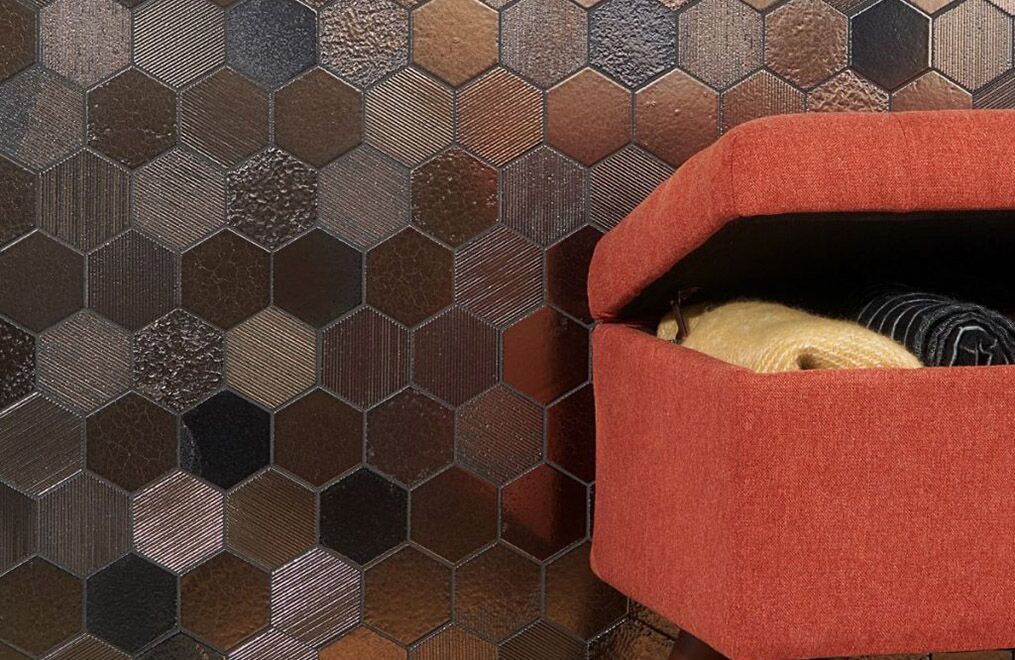 Art Lava Metallic Hexagon by Soho Studio