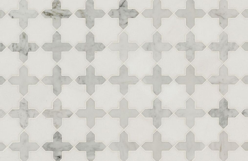 Star and Cross Marble Mosaic Collection - Image 3